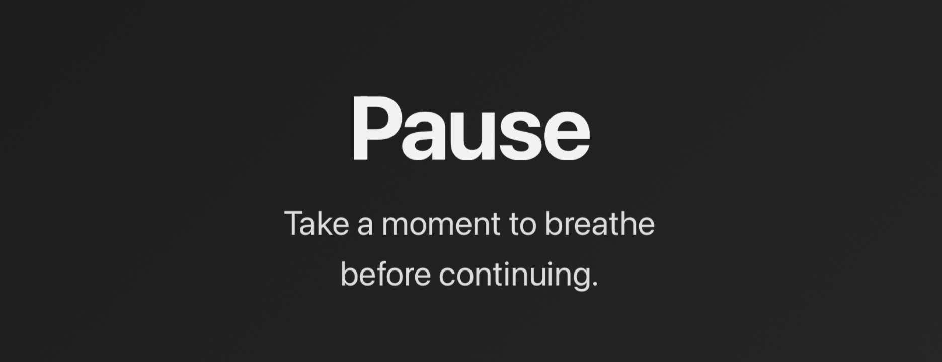 Pause by Tzyi