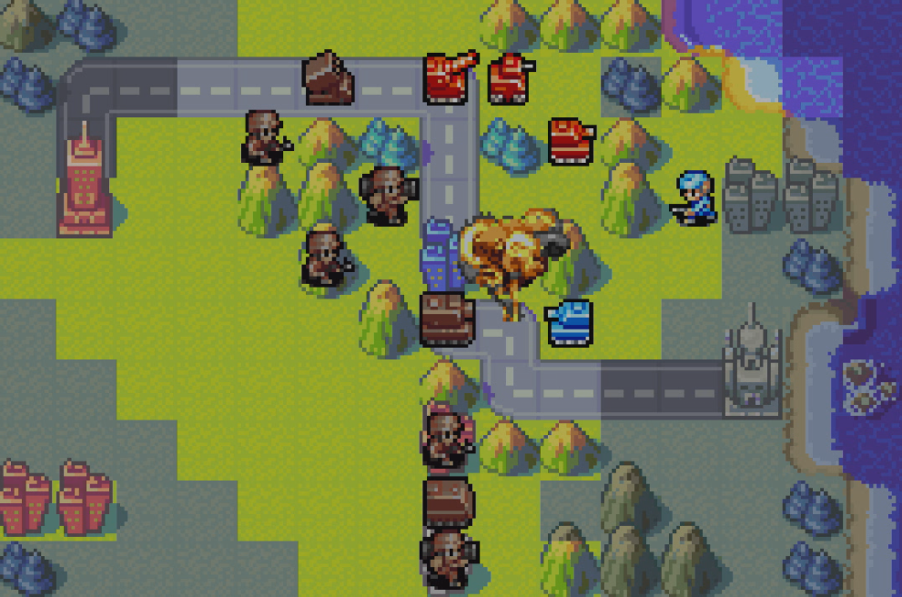 Advance Wars, a big inspiration for us!