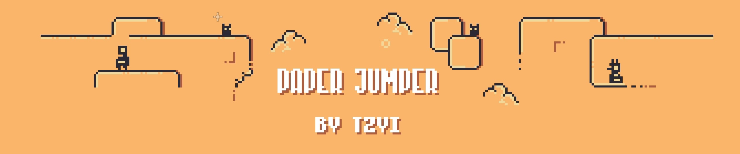 cover image for paper jumper game